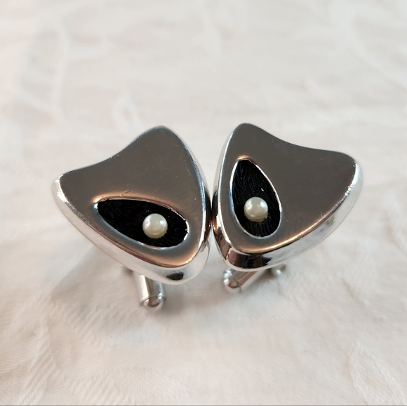 Vintage Abstract Star Trek Cufflinks - Picture 2 of 5